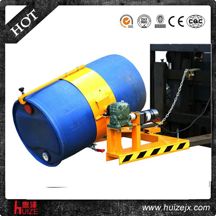 叉車專用倒桶機(jī)具（塑鐵桶，電翻轉(zhuǎn)）