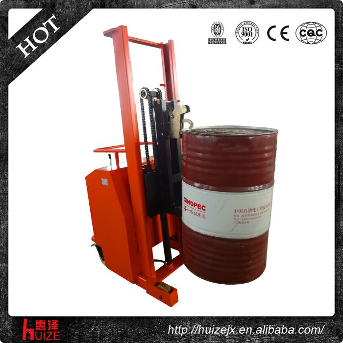 半電動(dòng)配重油桶車（無底腿,只堆垛，不翻轉(zhuǎn)）